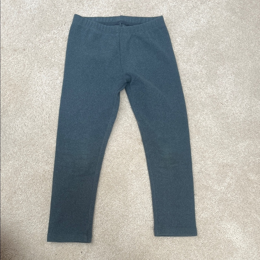 3/$15 MAISON ME Winter Warm Kids Soft Fleece Blue Leggings